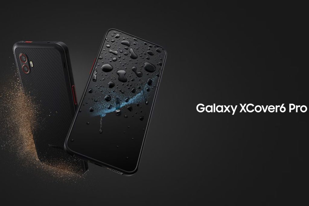 Galaxy Xcover 6 Pro: Design foto tirada do site da Samsung.
