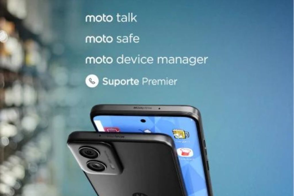 Serviço de suporte e corporativos, como Moto Safe, Mototalk, Moto Device Manager.
