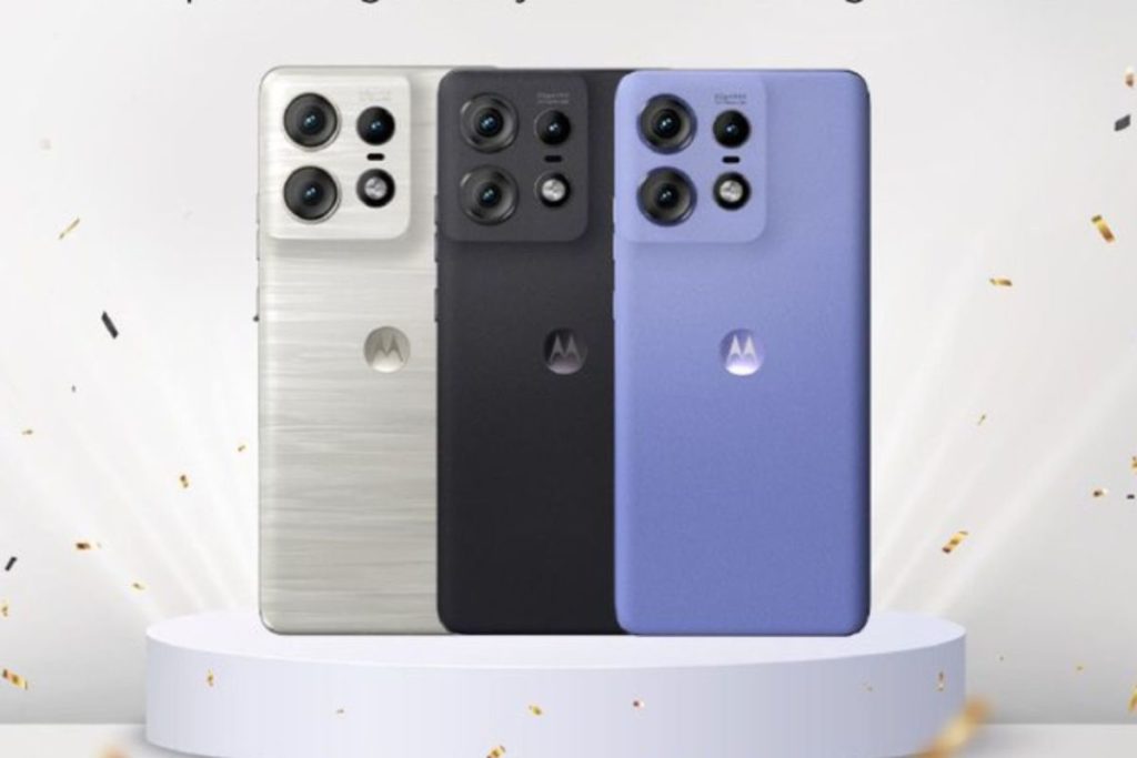  Motorola Edge 50 Pro: três cores