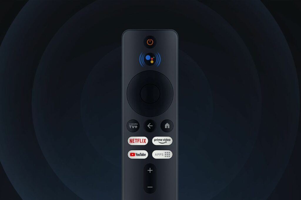 Xiaomi TV Box S de 2ª Geração: Controle remoto com novas funções.