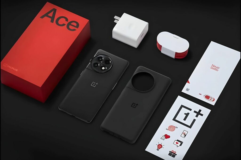 OnePlus Ace 2: itens da caixa