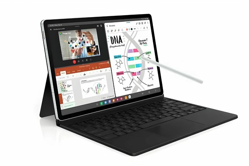 Samsung Galaxy Tab S9 FE+: acessórios.