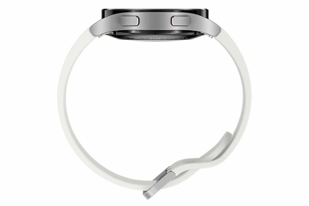 Samsung Galaxy Watch4: design, lateral.