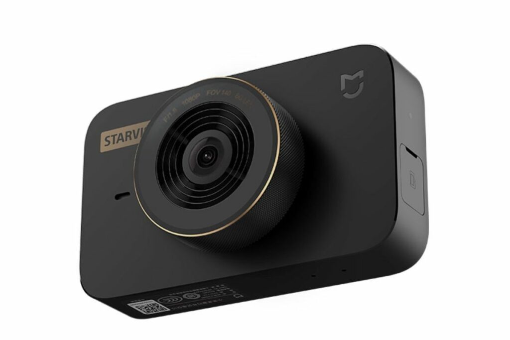 Câmera veicular Mi Dash Cam 1S: design