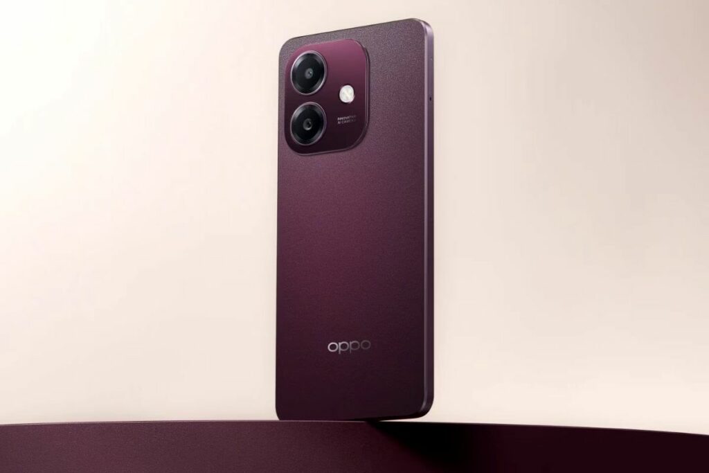 Oppo A40: design na traseira