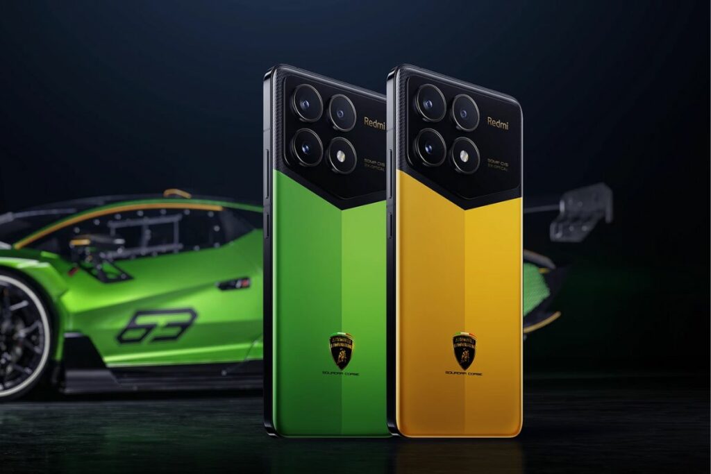 Redmi K70 Pro: opção exclusiva Lamborghini.