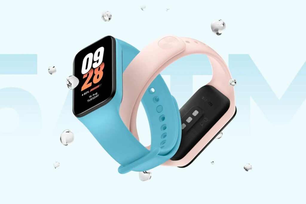 Smart Band 8 Active: design