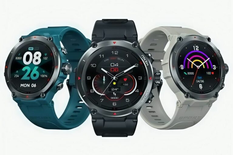 Zeblaze Stratos 2: smartwatch com design Elegante, tela AMOLED e GPS de alta precisão